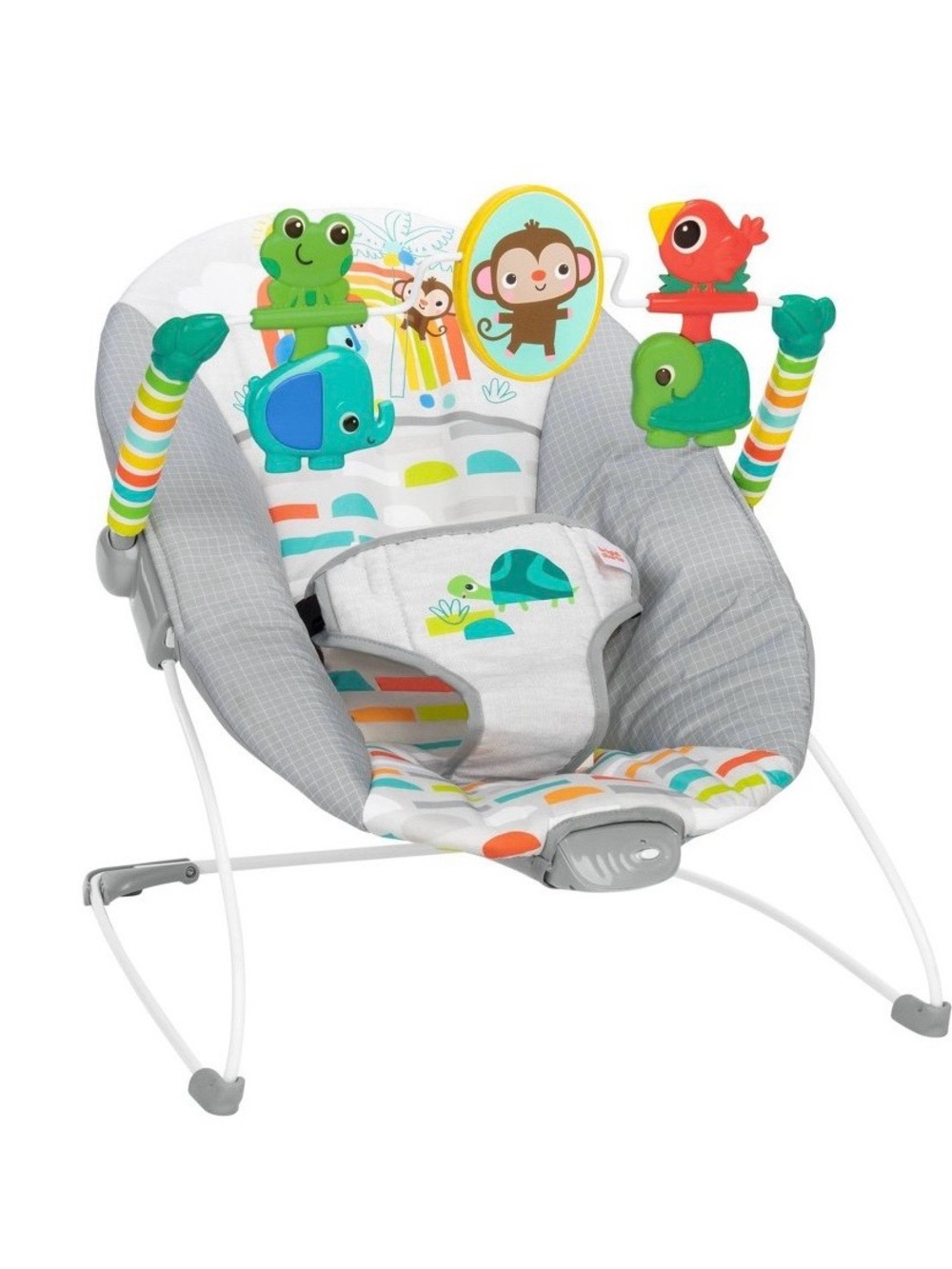 Bright Start vibrating Baby Bouncer